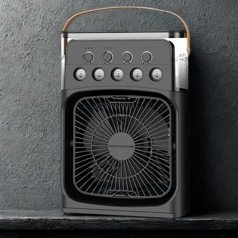 🌬️ Ventilatore da Scrivania con Timer e Brina Rinfrescante | Polar Floe