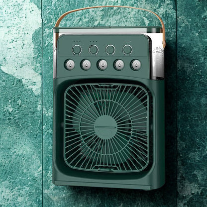 🌬️ Ventilatore da Scrivania con Timer e Brina Rinfrescante | Polar Floe